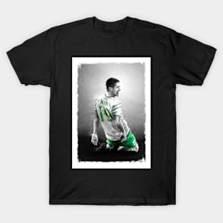 Robby Brady - Ireland Euro 2016 Football Artwork T-Shirt